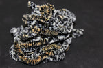 big cat scat chenille snow leopard