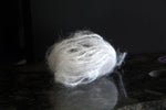 snake river fly leech lace white mohair