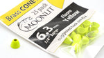 Moonlit Brass Cone Heads (25 pack)