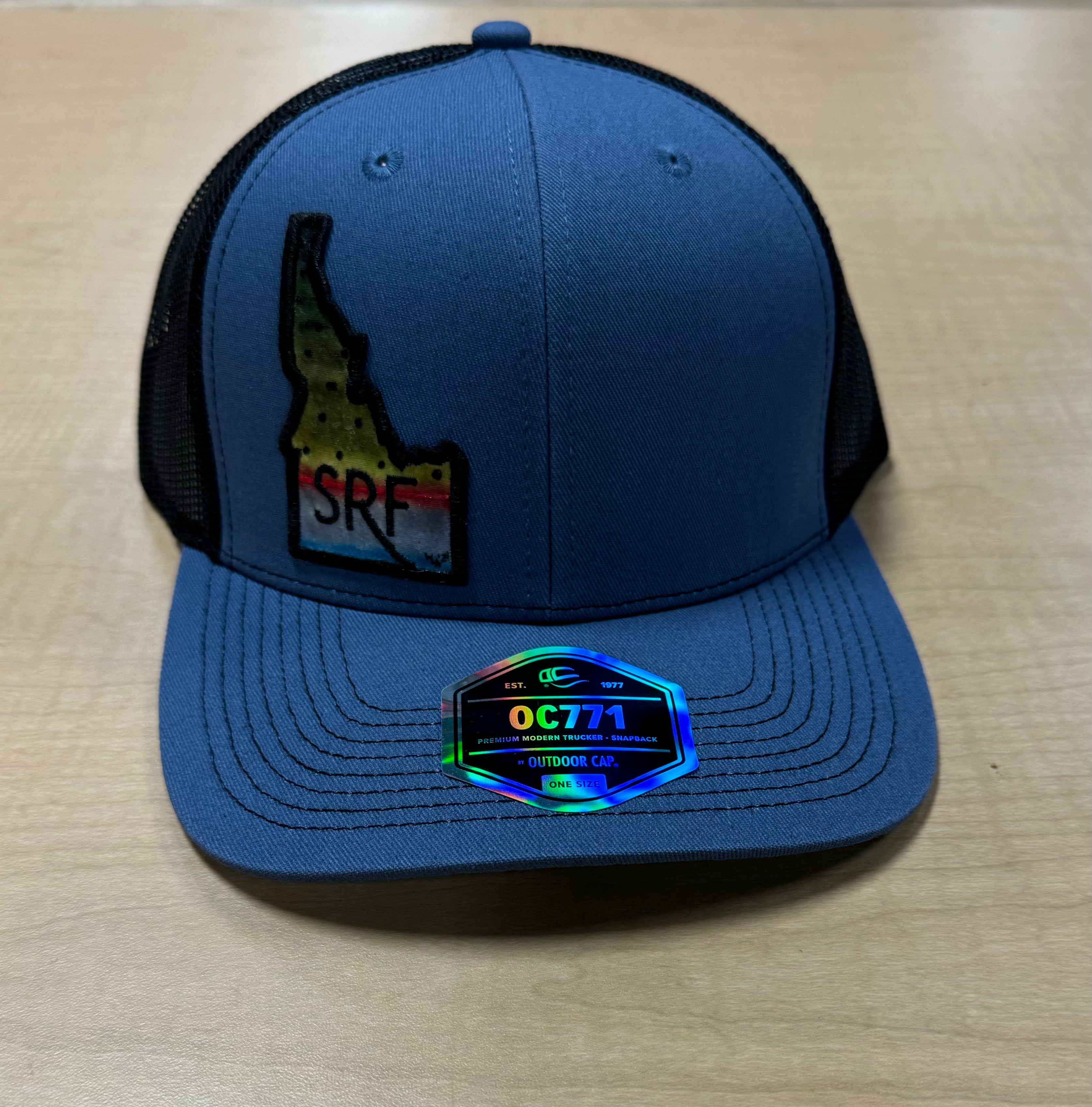 Idaho Trout Print SRF Hats