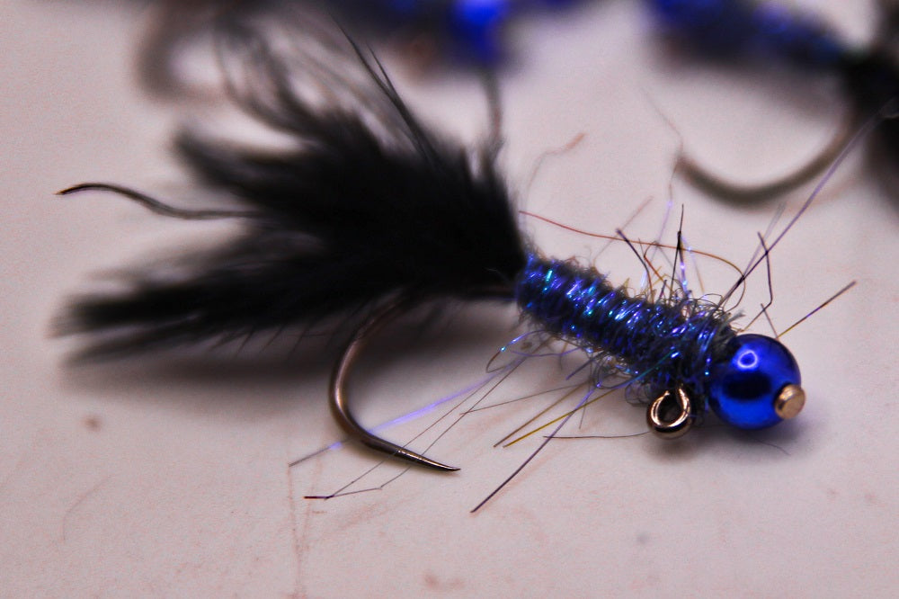 Balanced Blue Pill Leech Fly - Snake River Fly