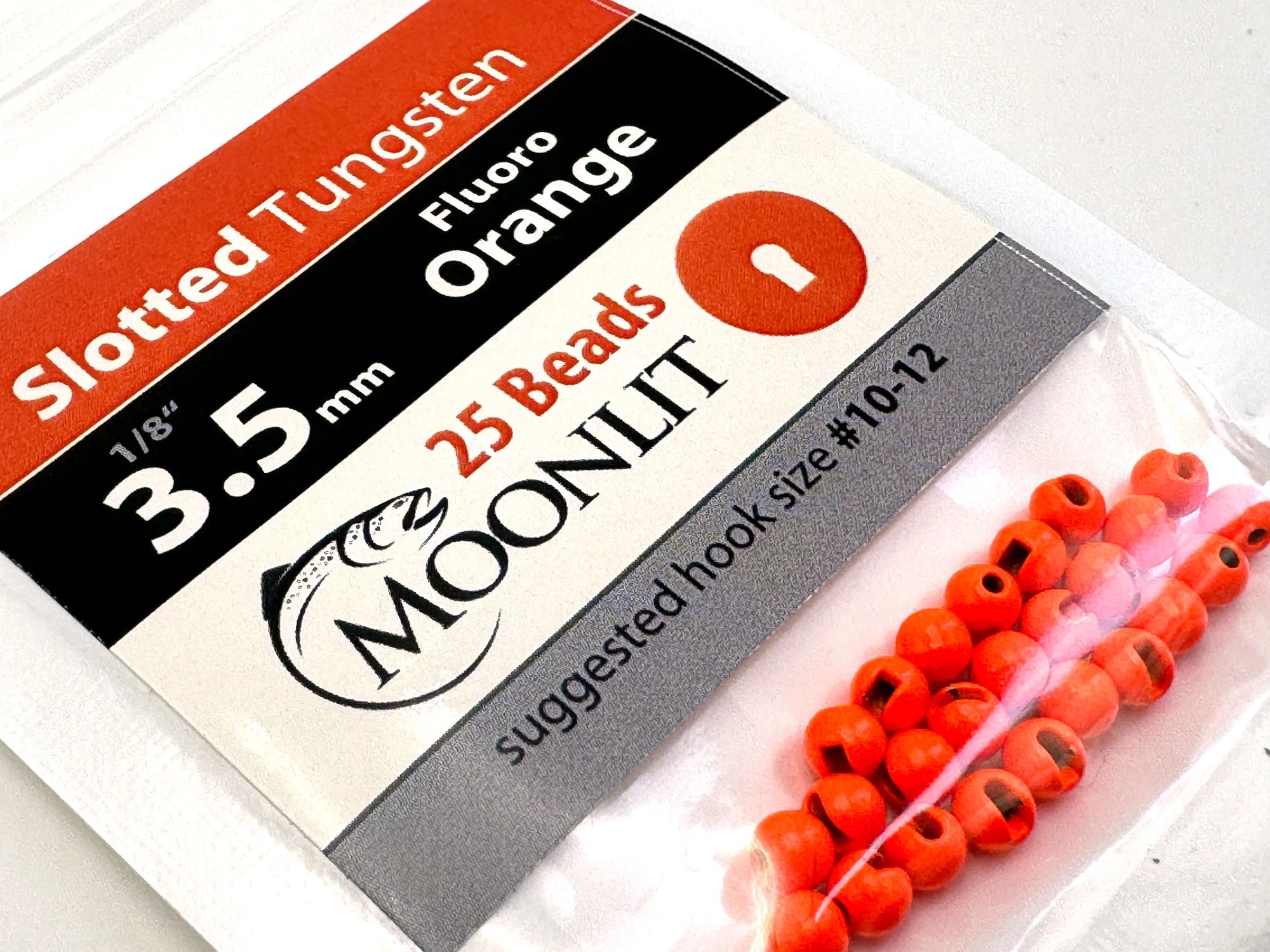 Wooly Bugger MUUNN 50pcs Tungsten Slotted Beads For Fly Tying