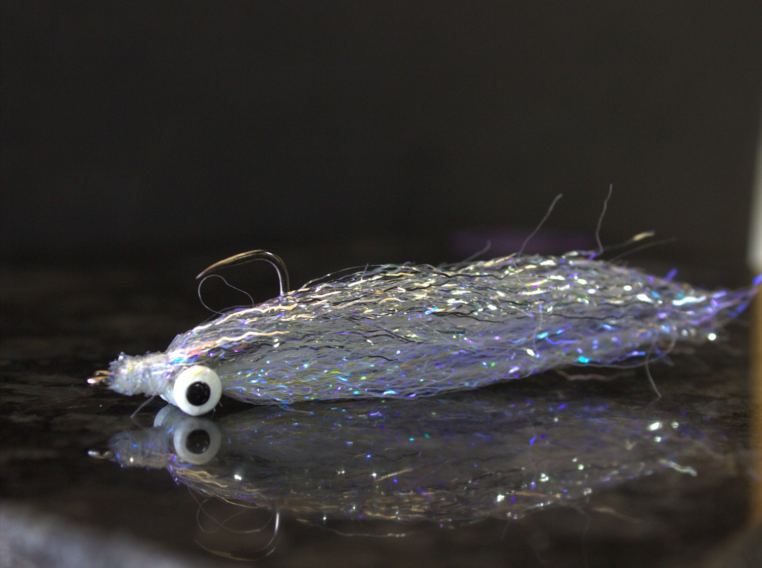 krinklezon clouser snake river fly silver pearl