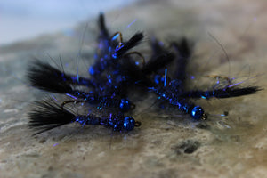 dave's blue pill fly snake river fly custom fly tying flies