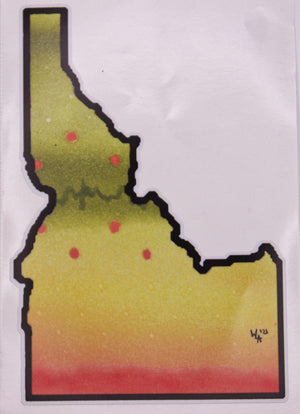 Idaho Trout Stickers