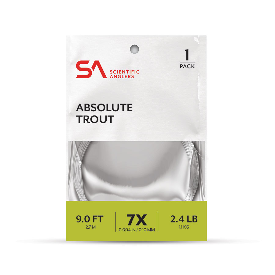 Absolute Trout 1-Pack 9ft Leader-Scientific Anglers
